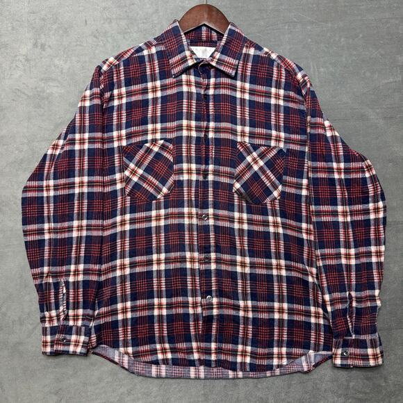 Vintage McGregor Bagpiper Button Shirt Men's Medium - Picture 1 of 5